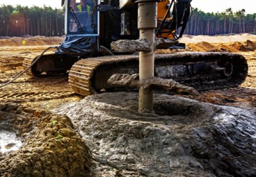 Soil mixing cemento